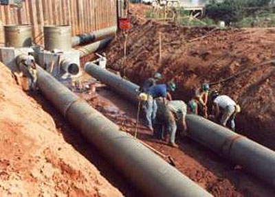 Fiberglass (FRP) Pipe for Industrial Water & Wastewater